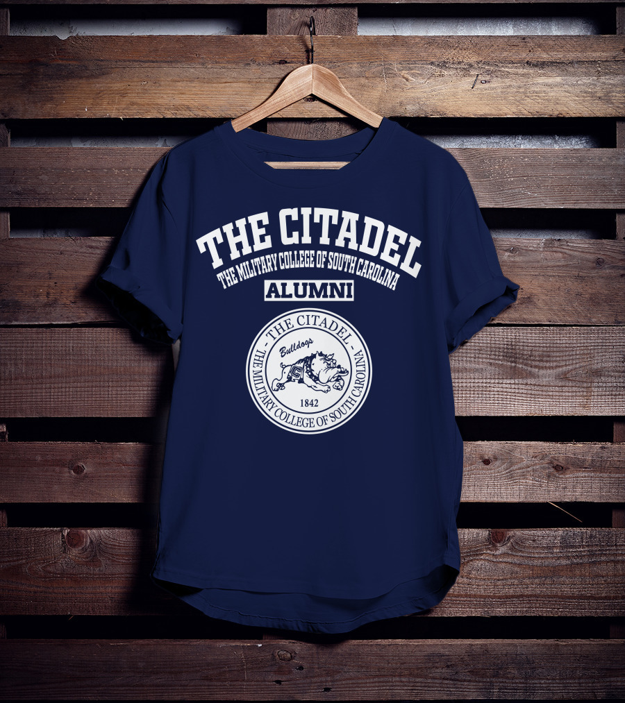 The Citadel The Military College Of South Carolina Alumni Bulldogs 1842 T-Shirt