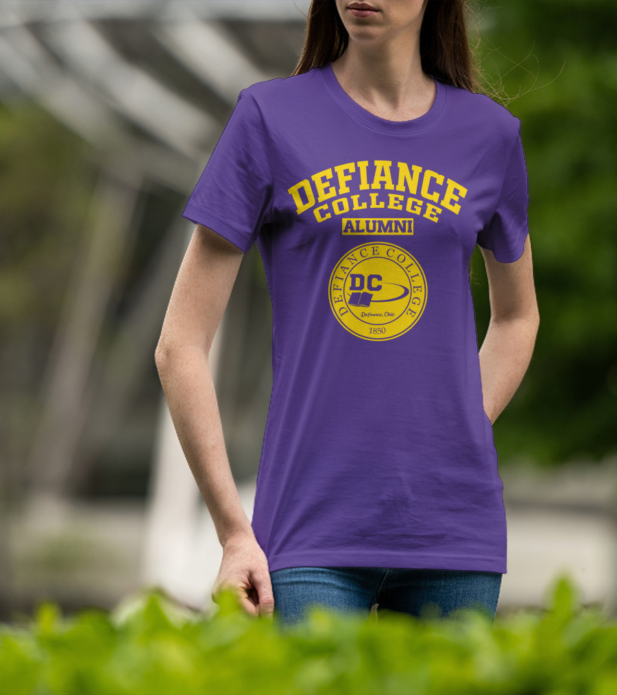 Defiance College Alumni DC Logo Defiance Ohio 1850 T-Shirt