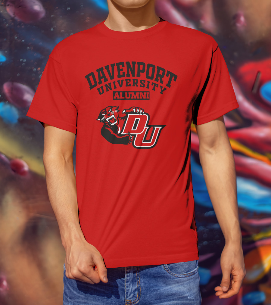 Davenport University Alumni Panther DU T-Shirt