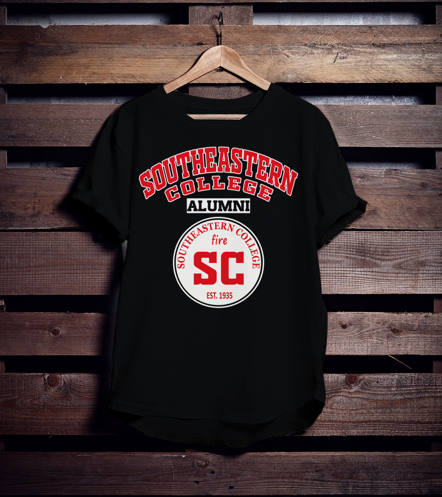 Southeastern College Alumni Fire SC Est. 1935 T-Shirt