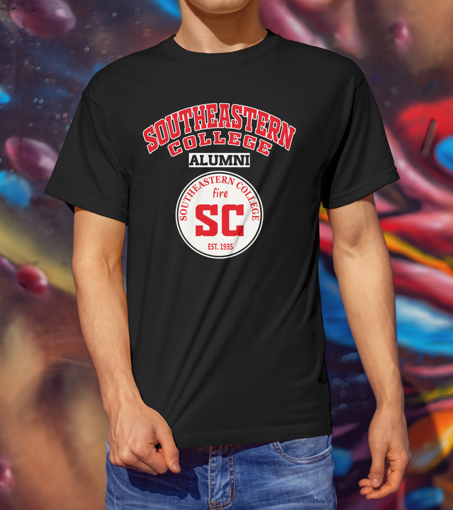Southeastern College Alumni Fire SC Est. 1935 T-Shirt
