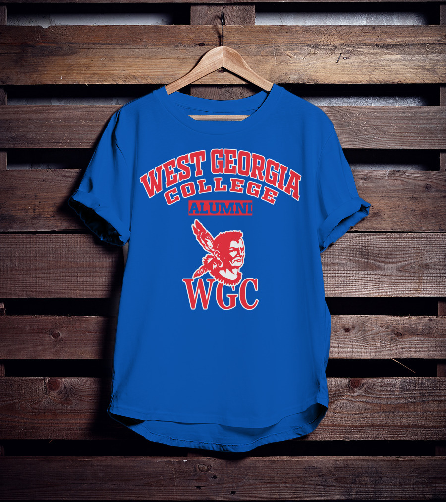West Georgia College Alumni WGC Logo Native American T-Shirt