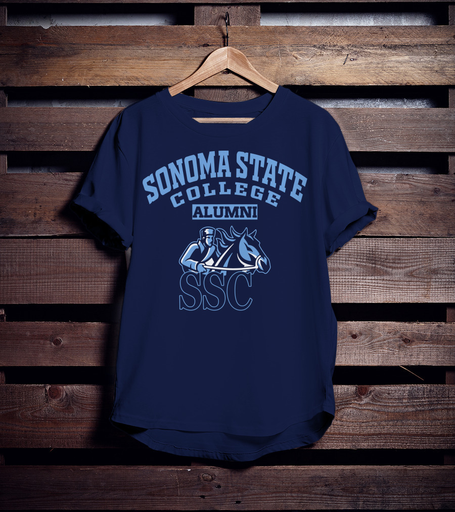 Sonoma State College Alumni SSC Horseman T-Shirt