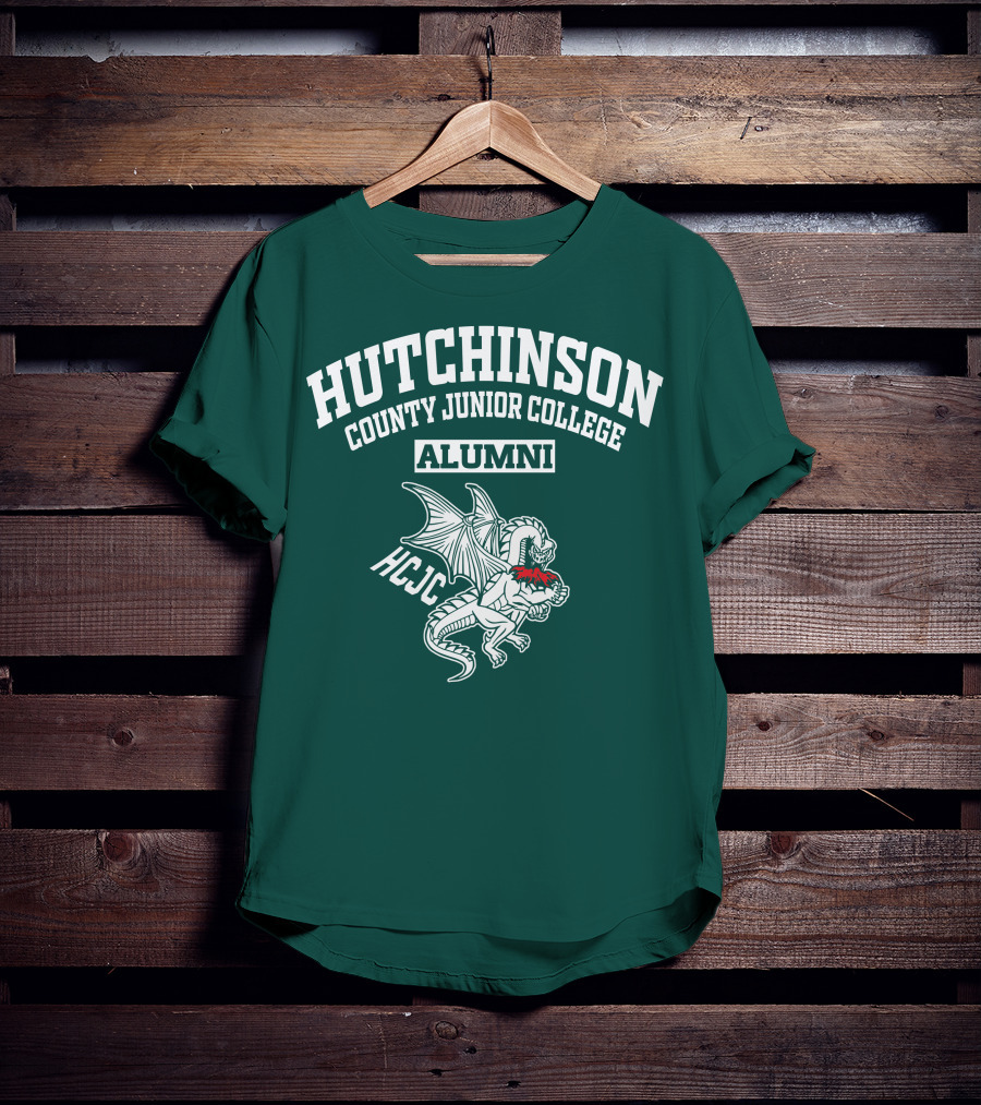 Hutchinson County Junior College Alumni HCJC Dragon T-Shirt