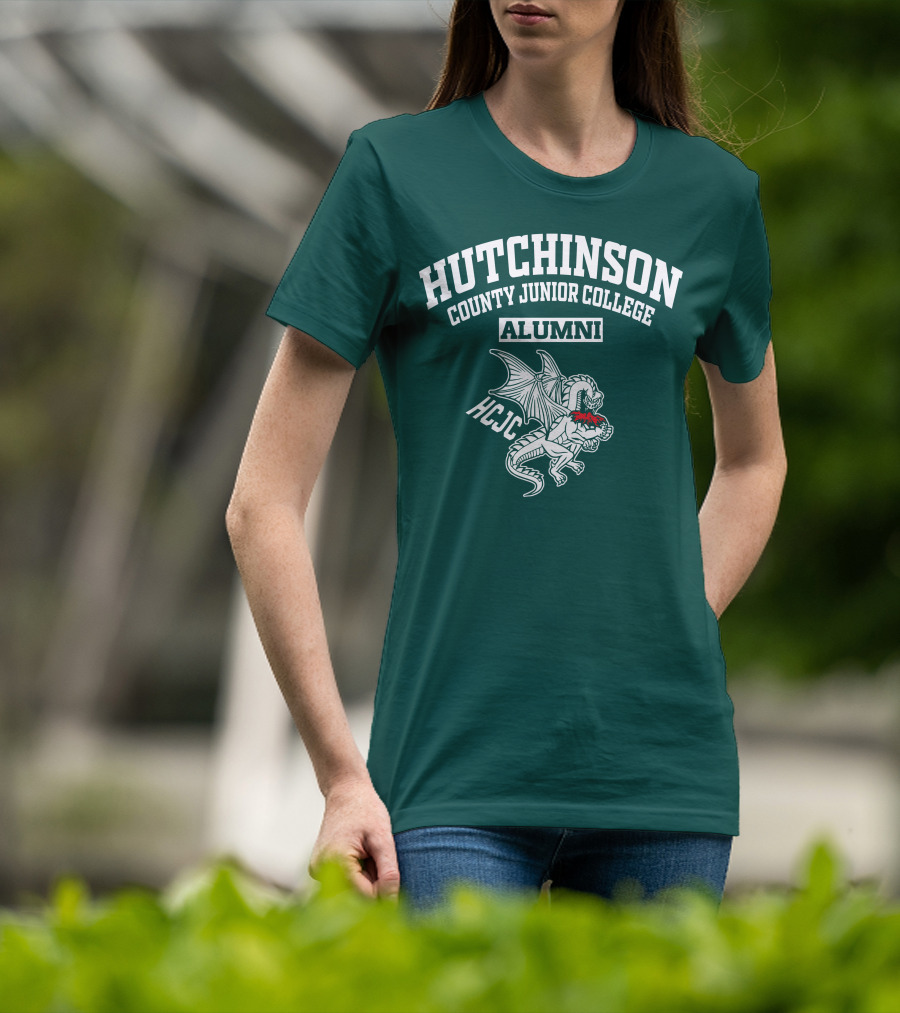 Hutchinson County Junior College Alumni HCJC Dragon T-Shirt