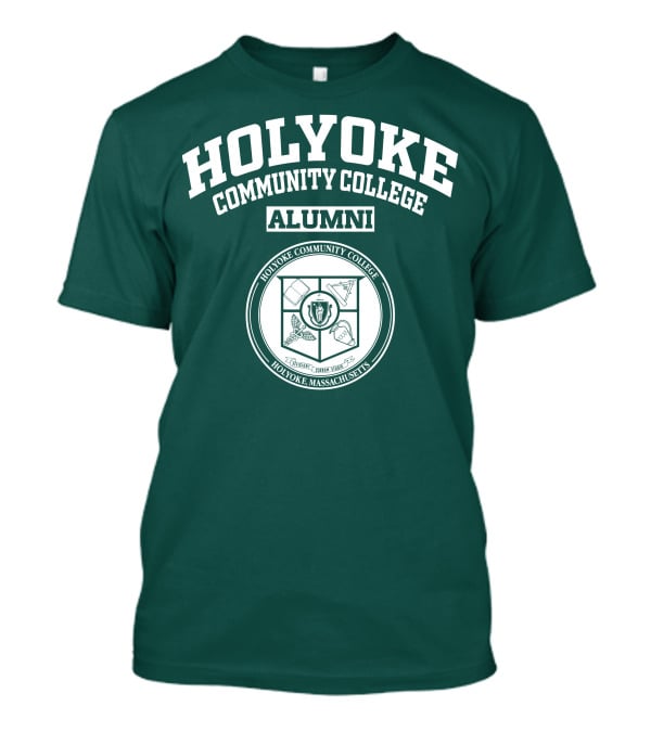 Holyoke Community College Alumni Holyoke Massachusetts Seal T-Shirt