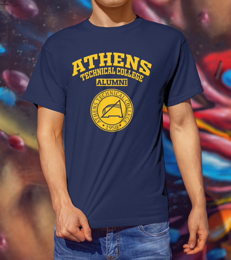 Athens Technical College Alumni 1958 Emblem T-Shirt