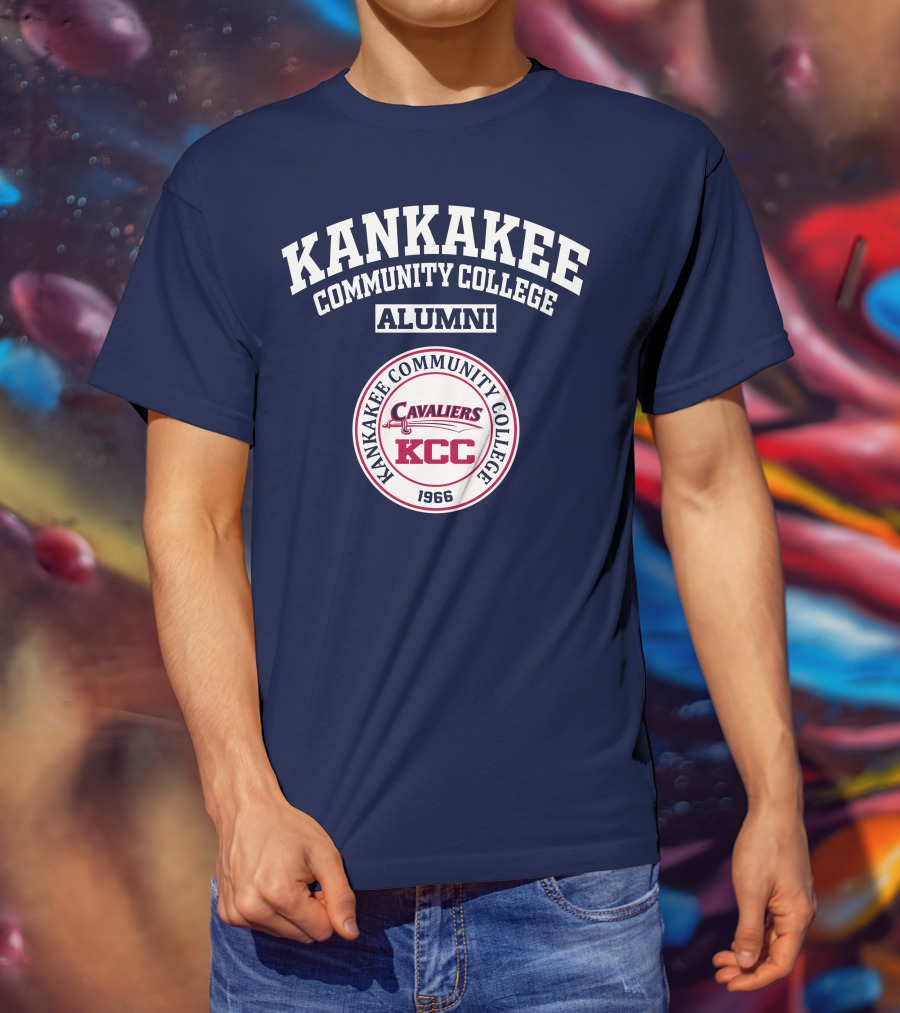 Kankakee Community College Alumni Cavaliers KCC 1966 T-Shirt
