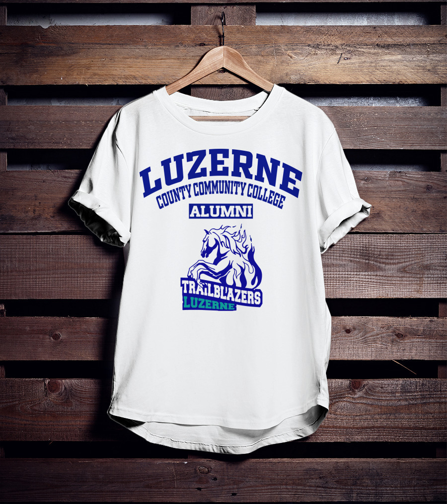 Luzerne County Community College Alumni TrailBlazers T-Shirt