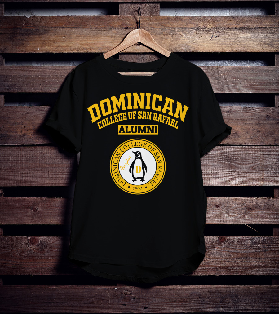 Dominican College Of San Rafael Alumni 1890 Penguins T-Shirt