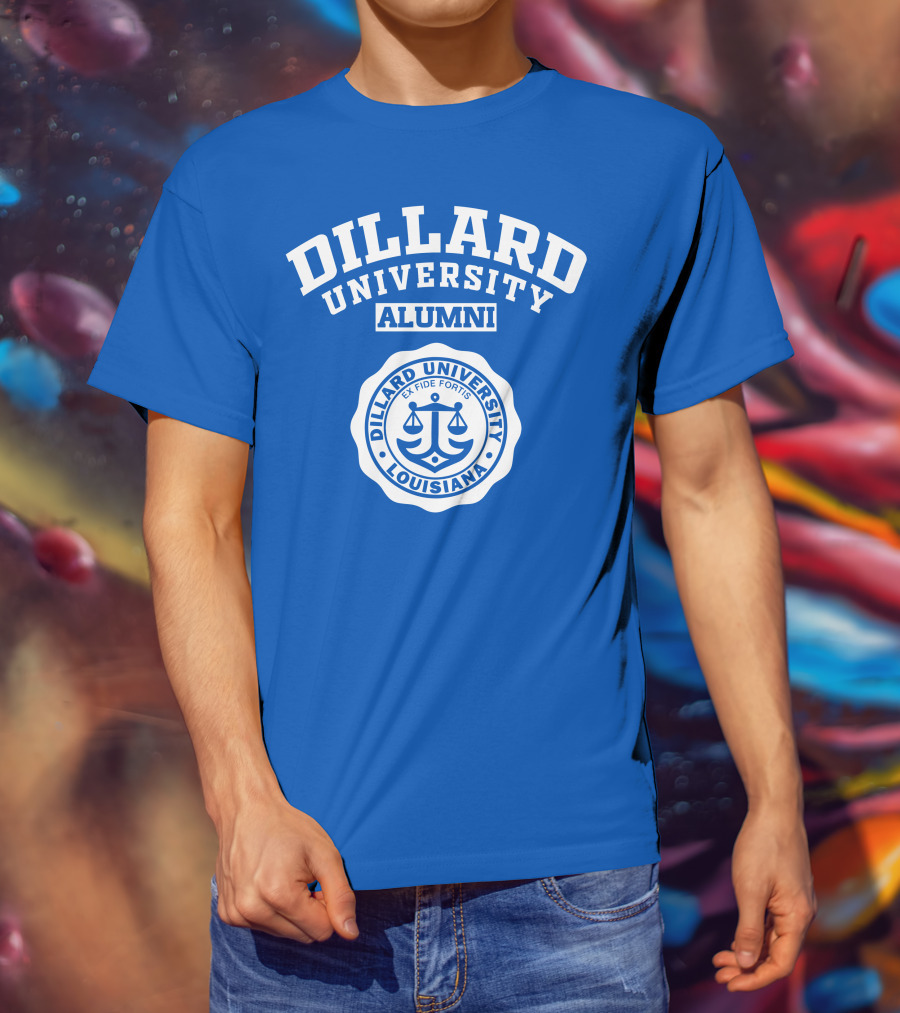 Dillard University Alumni Seal Ex Fide Fortis Louisiana T-Shirt