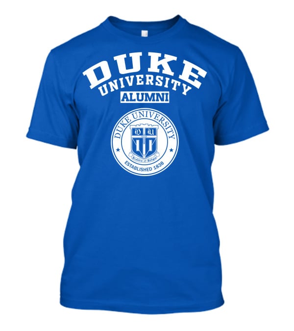Duke University Alumni Seal Established 1838 T-Shirt