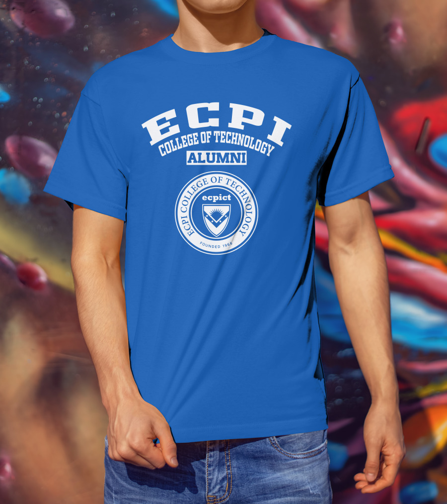 ECPI College Of Technology Alumni ECPICT Founded 1966 T-Shirt