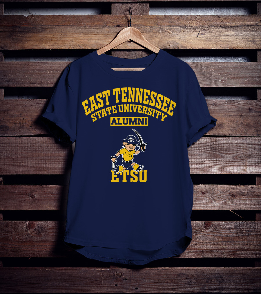 East Tennessee State University Alumni Bucs ETSU T-Shirt