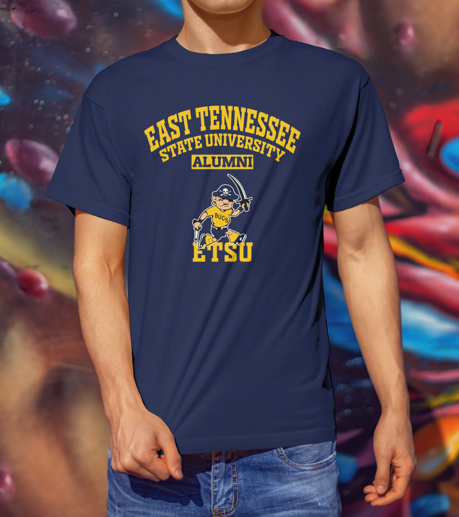 East Tennessee State University Alumni Bucs ETSU T-Shirt