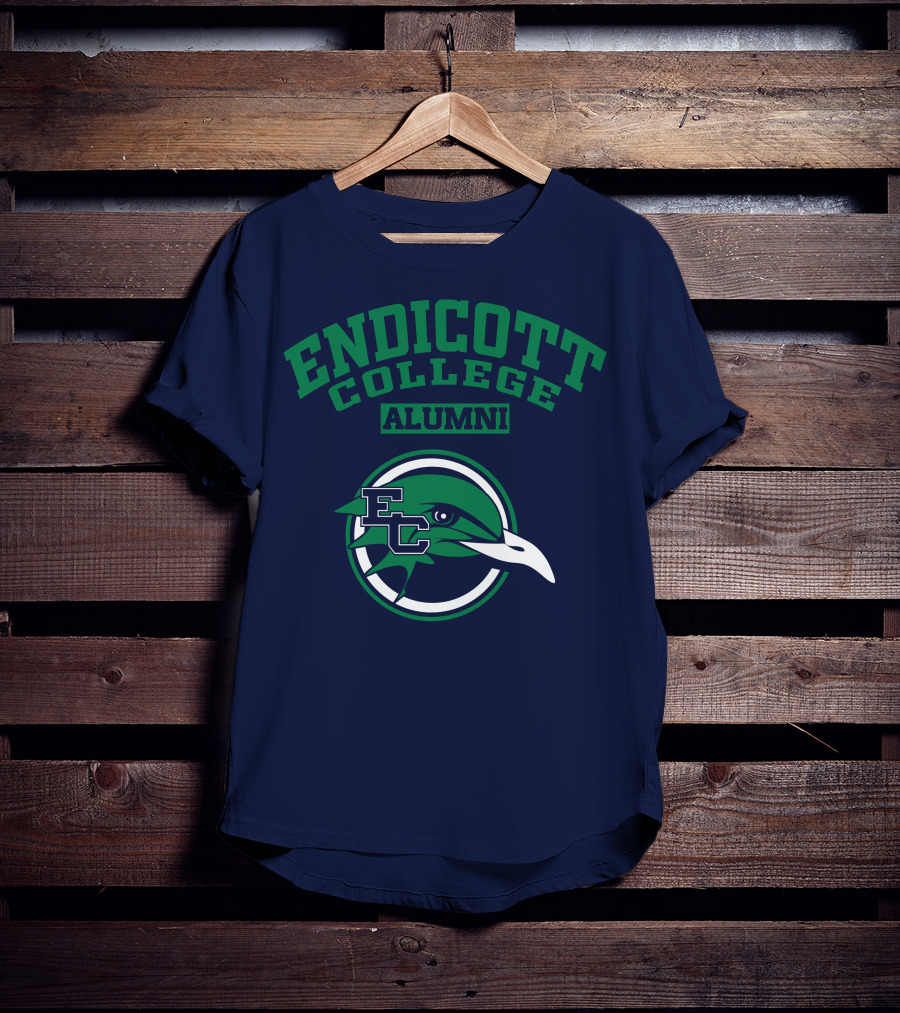 Endicott College Alumni Ec Logo Emblem T-Shirt