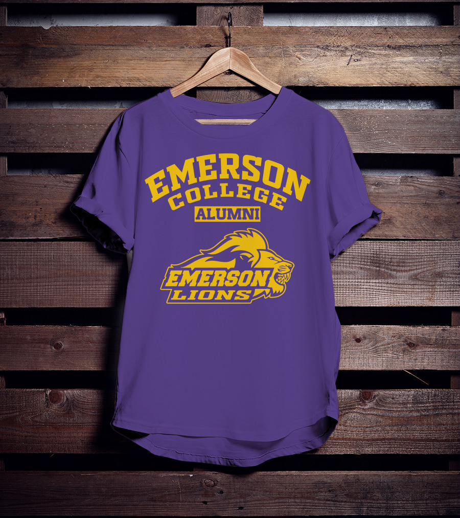 Emerson College Alumni Emerson Lions T-Shirt