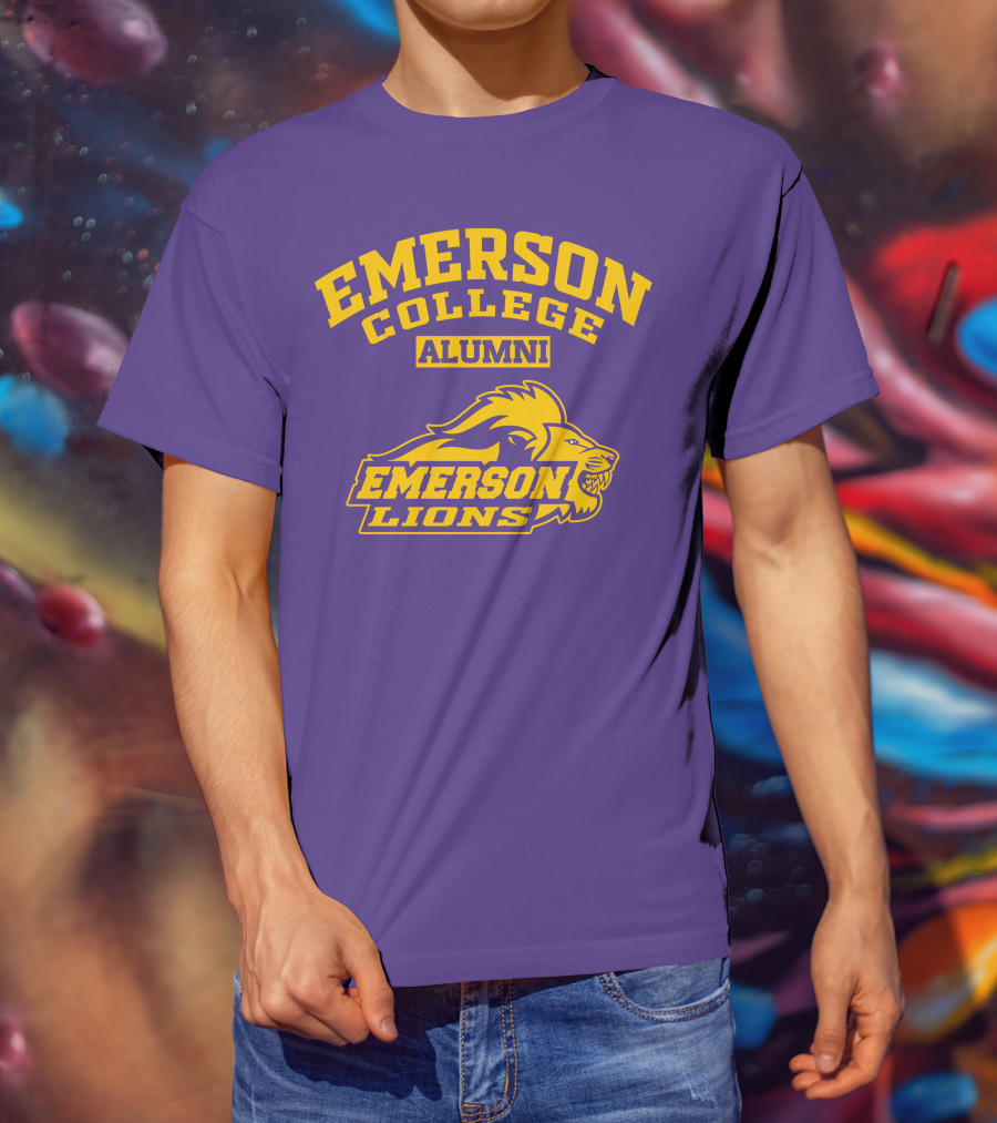 Emerson College Alumni Emerson Lions T-Shirt