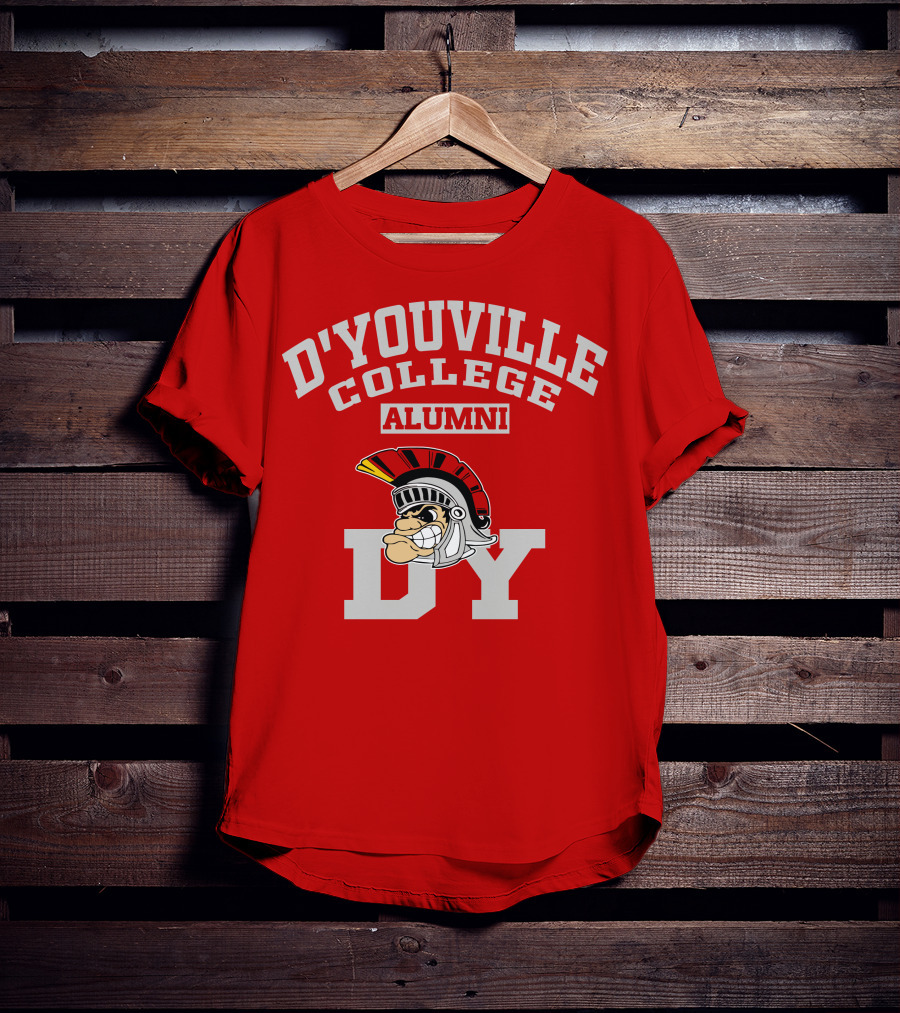 D Youville College Alumni DY Spartan T-Shirt