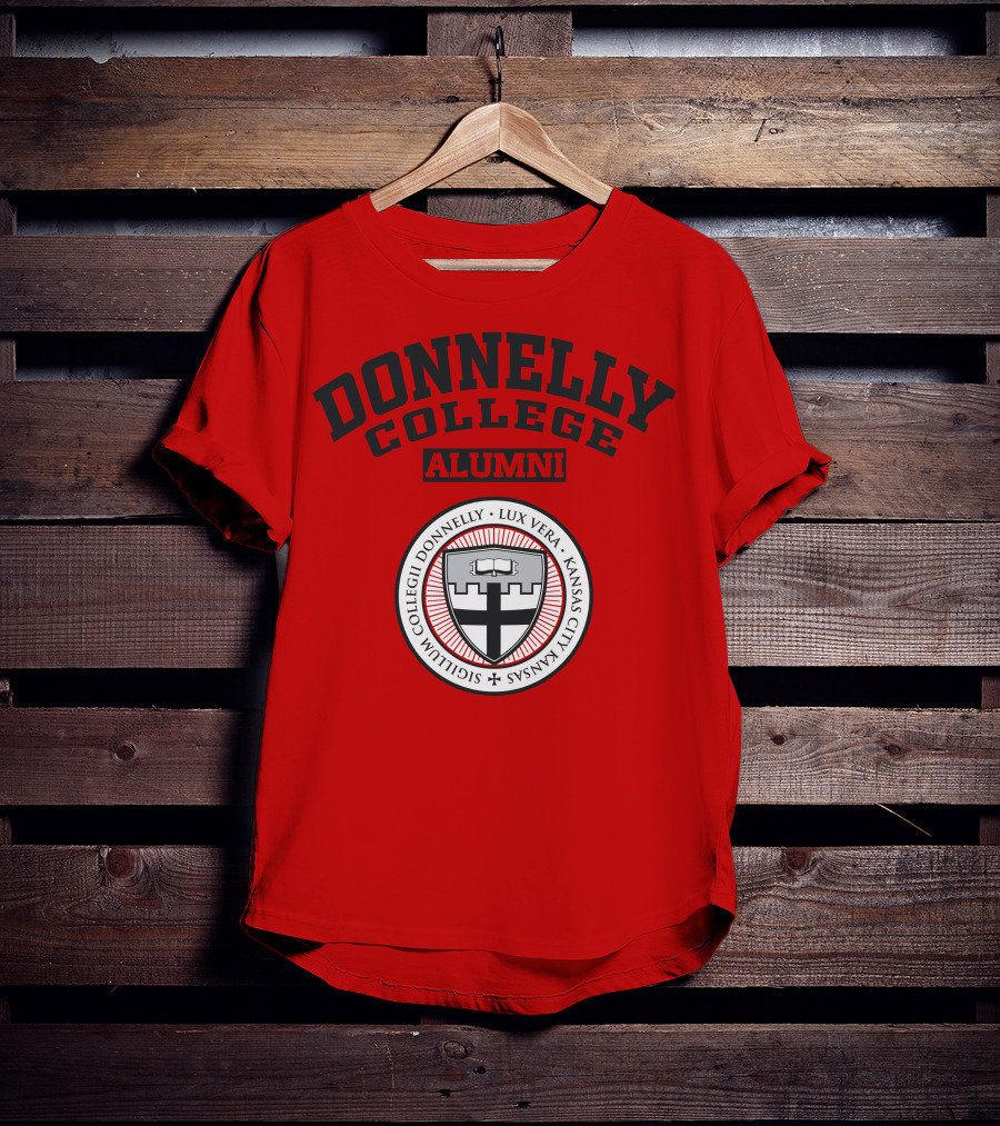 Donnelly College Alumni Lux Vera Seal Kansas City T-Shirt
