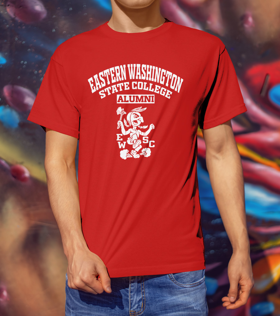 Eastern Washington State College Alumni E W SC T-Shirt