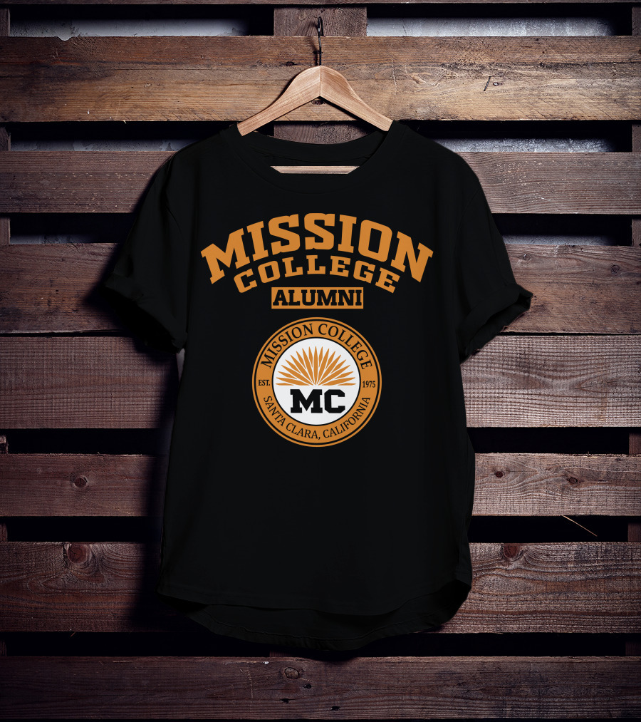 Mission College Alumni Santa Clara California Est. 1975 MC T-Shirt