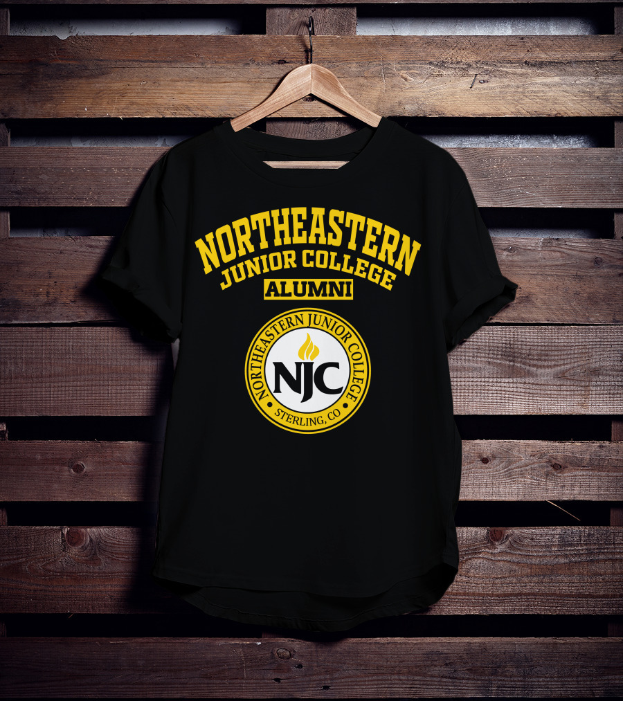 Northeastern Junior College Alumni NJC Sterling CO T-Shirt