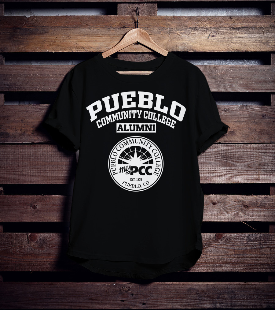 Pueblo Community College Alumni MyPCC Pueblo CO Est. 1933 T-Shirt
