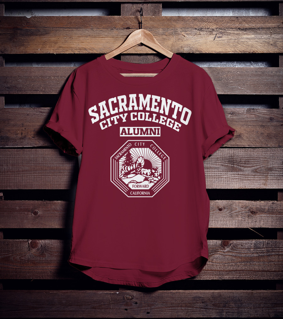 Sacramento City College Alumni Forward California T-Shirt
