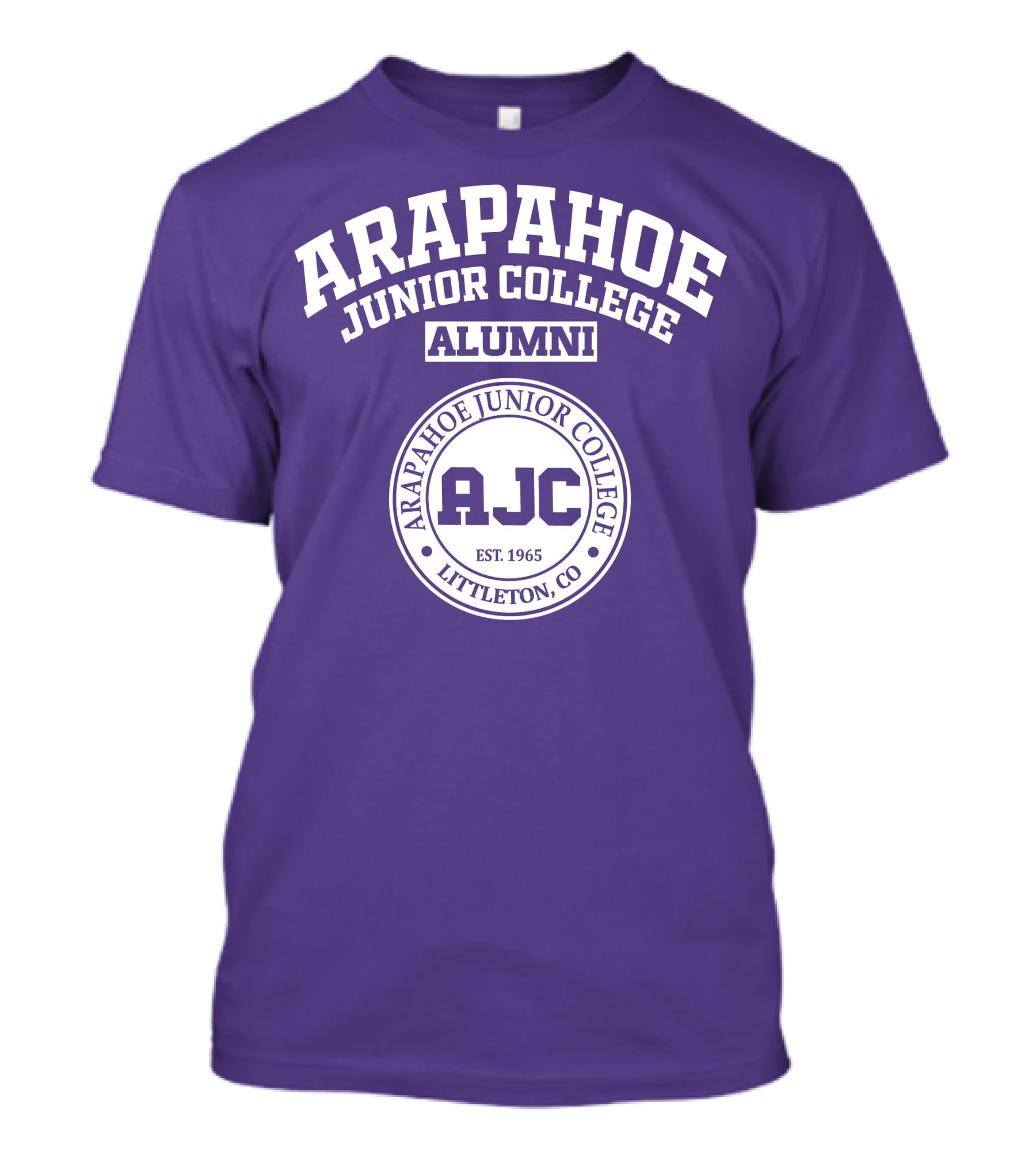 Arapahoe Junior College Alumni AJC Est 1965 Littleton CO T-Shirt