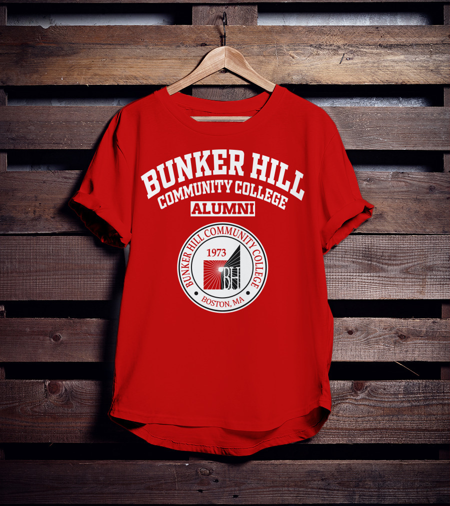 Bunker Hill Community College Alumni Boston MA 1973 T-Shirt