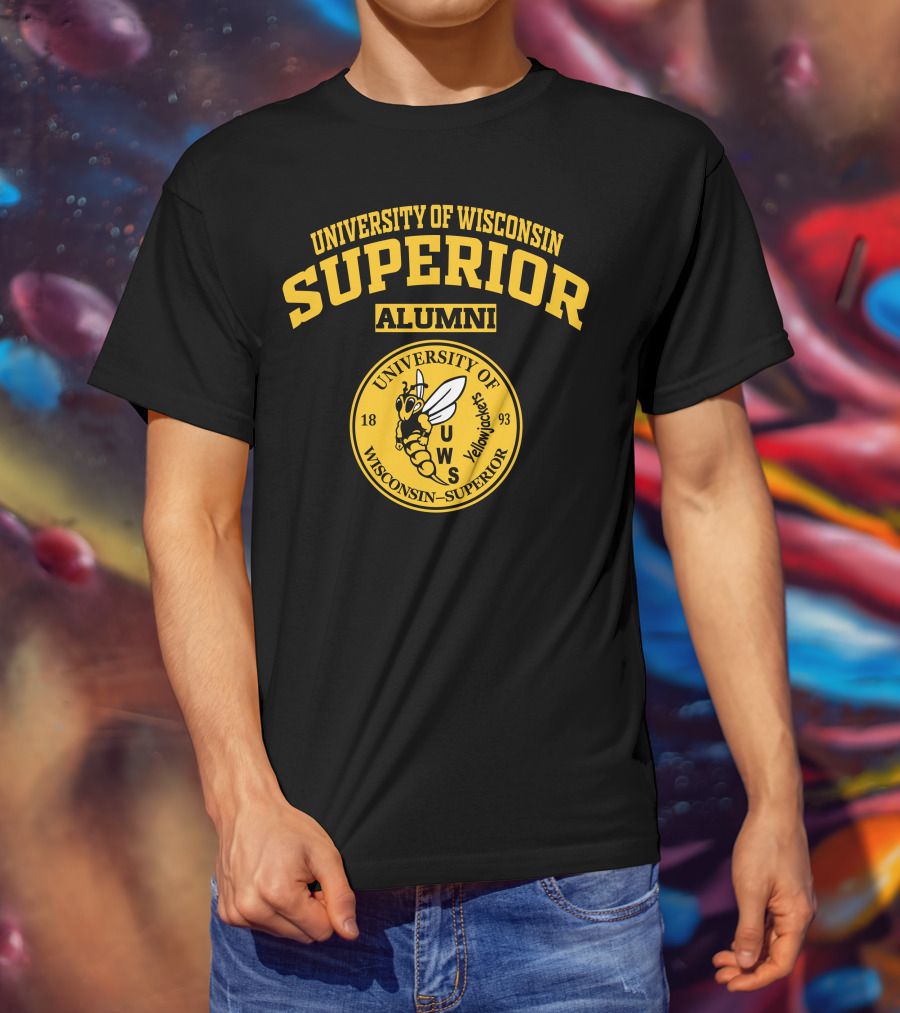 University Of Wisconsin Superior Alumni Uws Yellowjackets 1893 T-Shirt