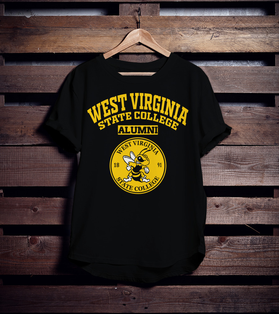 West Virginia State College Alumni 1891 Yellow Jacket T-Shirt