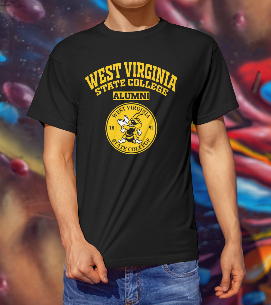 West Virginia State College Alumni 1891 Yellow Jacket T-Shirt