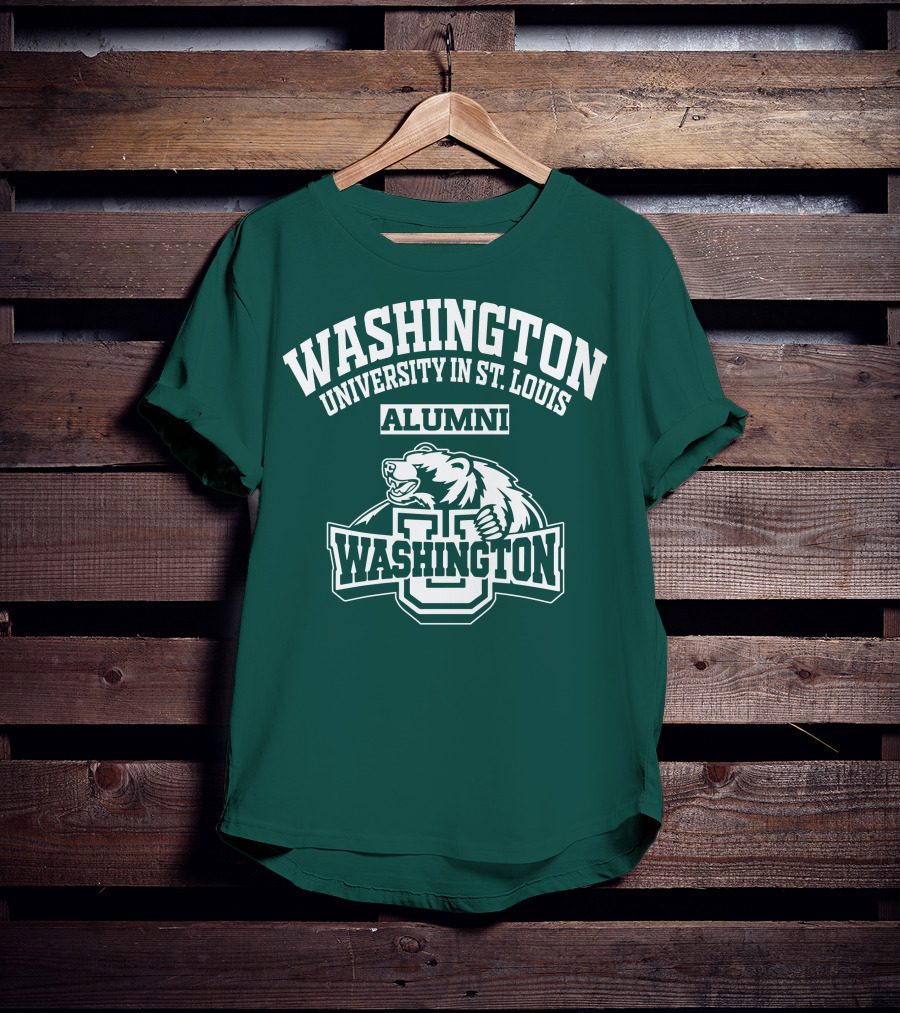 Washington University In St. Louis Alumni Bear Washington U T-Shirt
