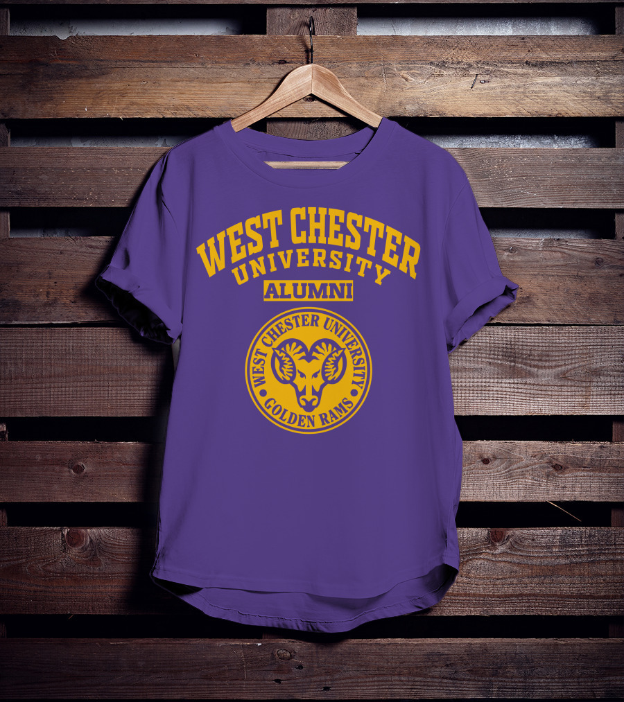 West Chester University Alumni Golden Rams T-Shirt