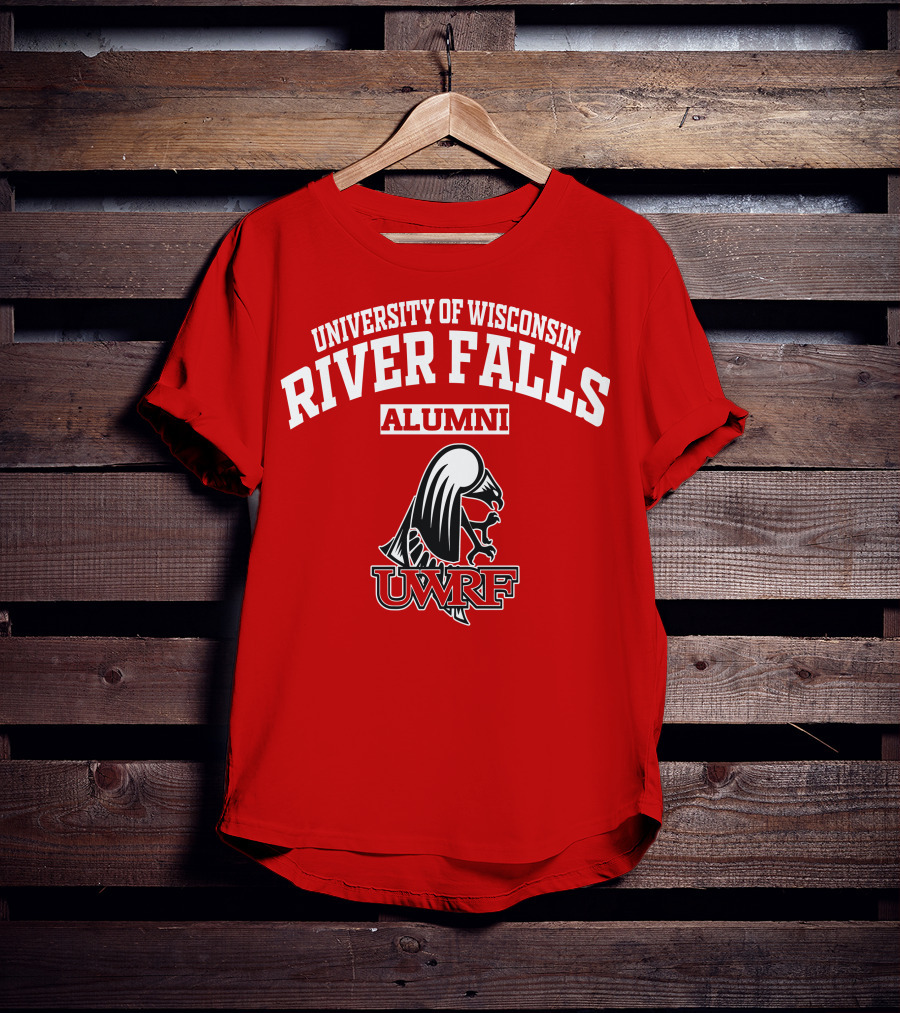University Of Wisconsin River Falls Alumni UWRF Falcon T-Shirt