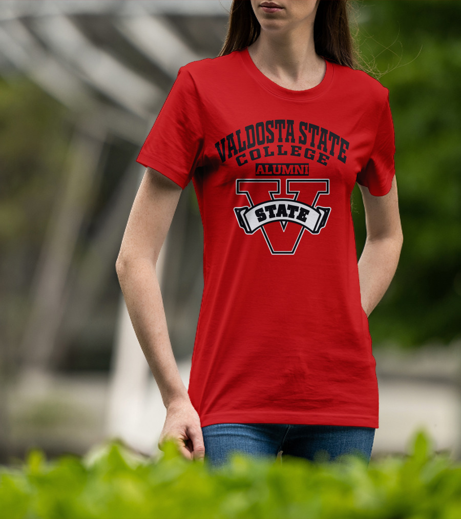 Valdosta State College Alumni V State T-Shirt