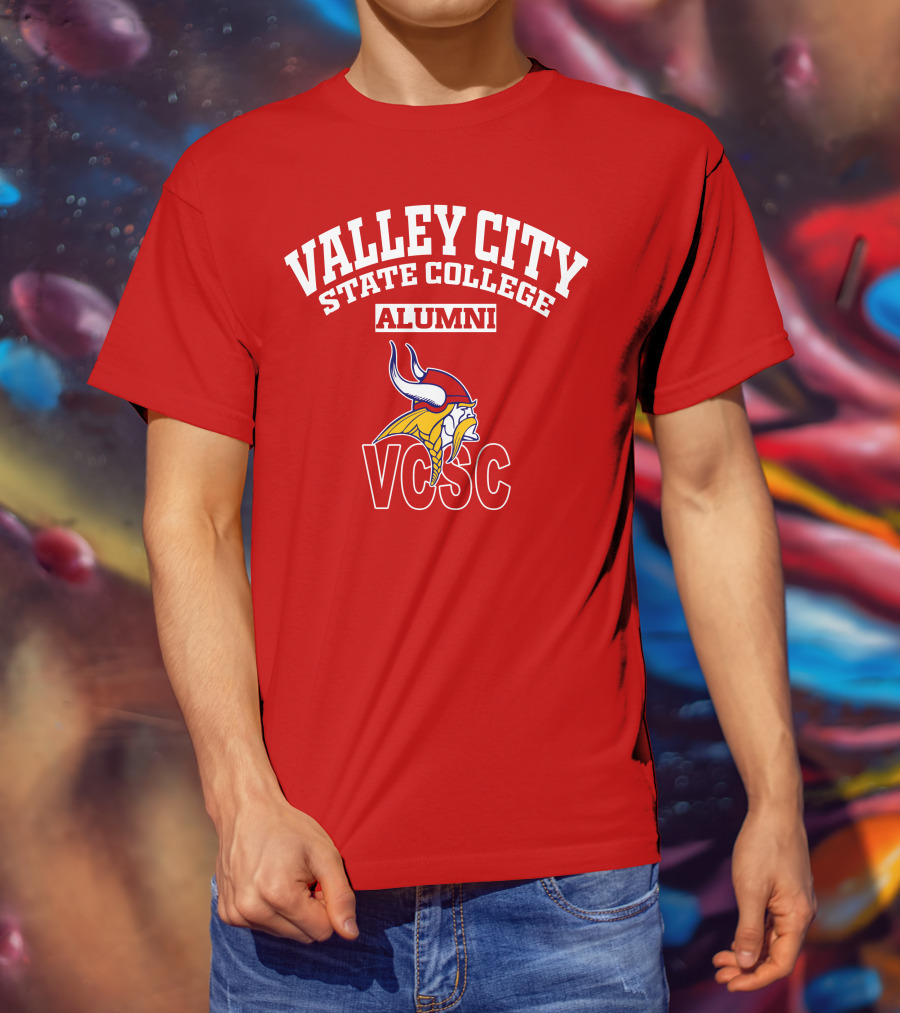Valley City State College Alumni VCSC Viking T-Shirt