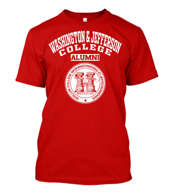 Washington And Jefferson College Alumni Seal MDCCCLXV T-Shirt