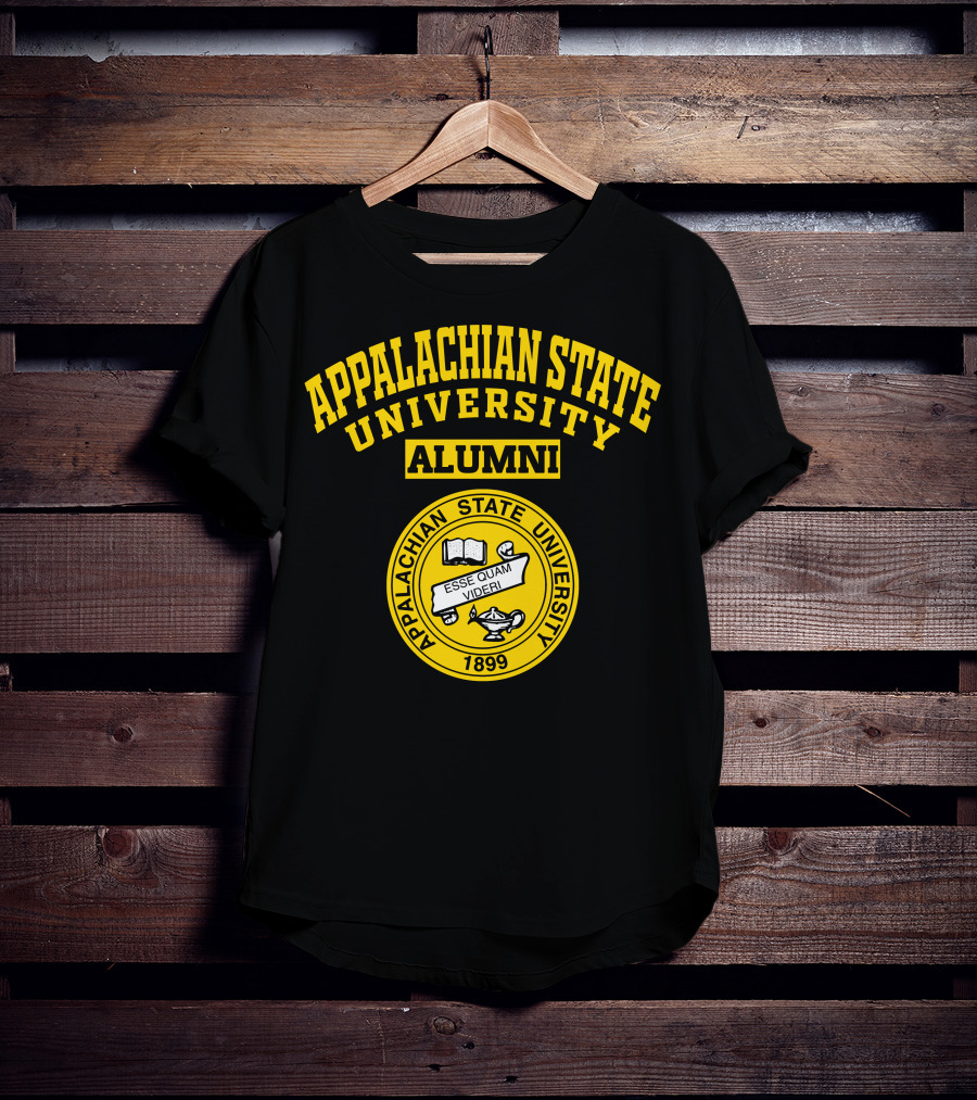 Appalachian State University Alumni 1899 Esse Quam Videri Seal T-Shirt