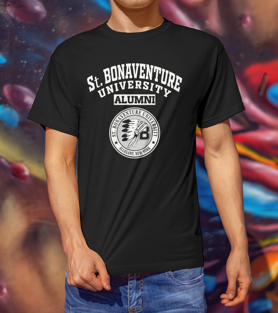 St Bonaventure University Alumni Allegany New York Seal T-Shirt