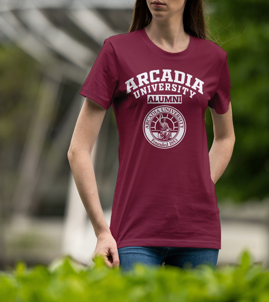 Arcadia University Alumni Founded 1853 Seal T-Shirt