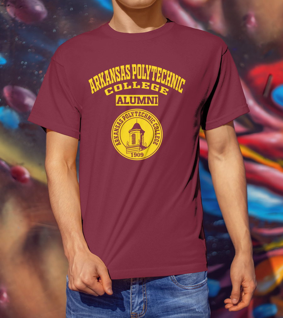 Arkansas Polytechnic College Alumni 1909 Emblem T-Shirt
