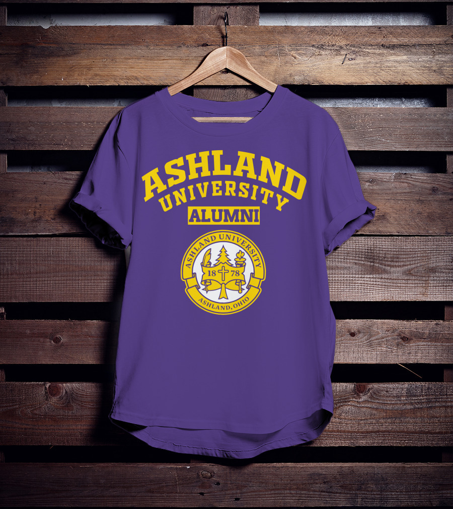 Ashland University Alumni Ashland Ohio 1878 Seal T-Shirt