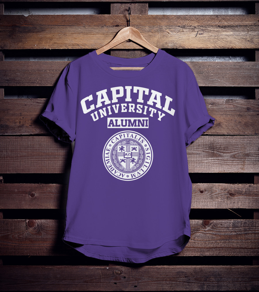 Capital University Alumni Seal Sigillvm Capitalis Academiae T-Shirt