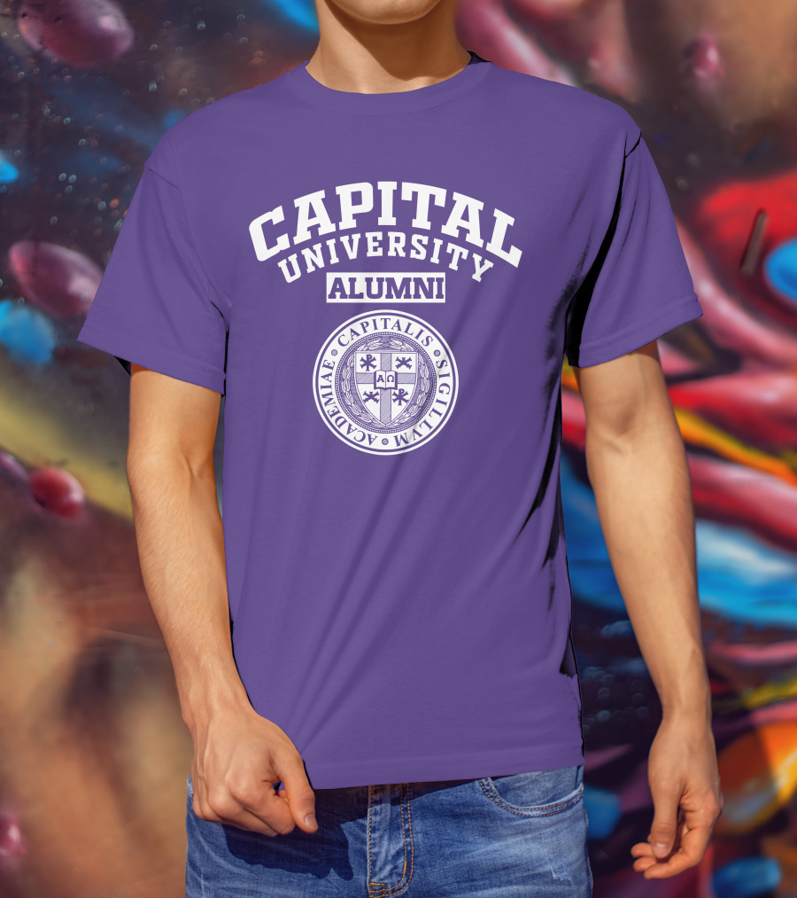 Capital University Alumni Seal Sigillvm Capitalis Academiae T-Shirt