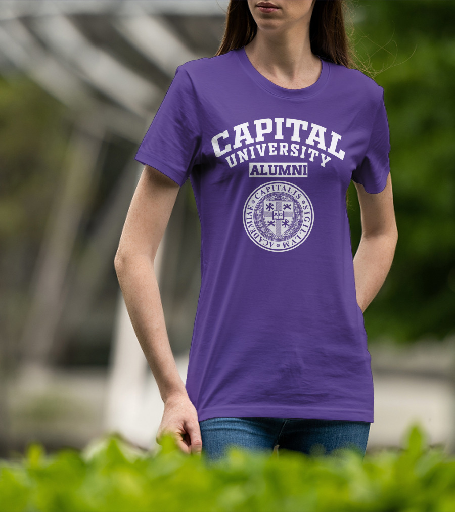 Capital University Alumni Seal Sigillvm Capitalis Academiae T-Shirt