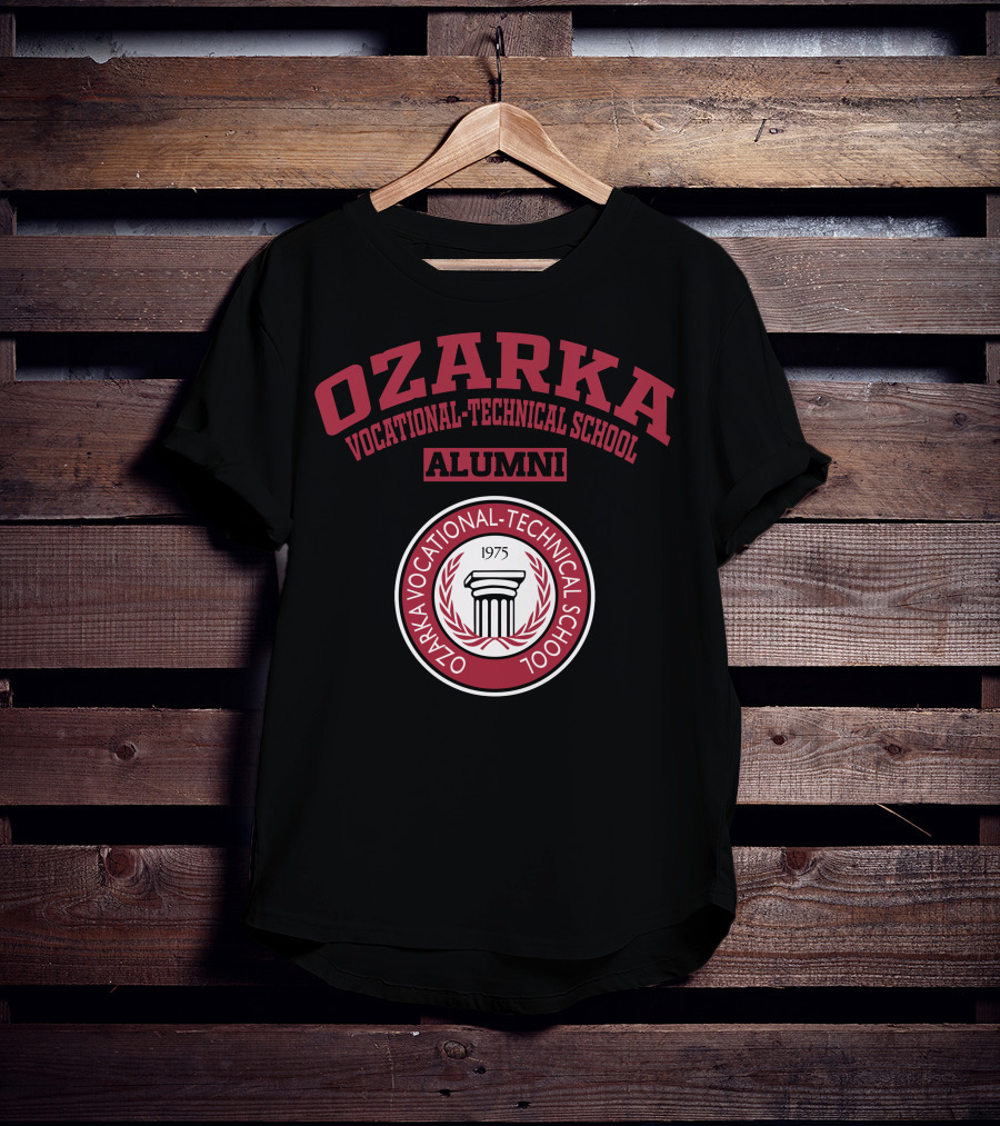 Ozarka Vocational-Technical School Alumni 1975 Emblem T-Shirt
