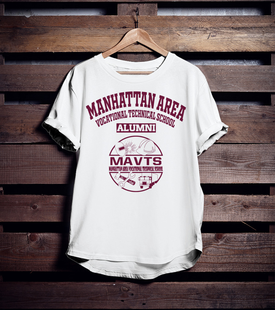 Manhattan Area Vocational Technical School Alumni MAVTS T-Shirt